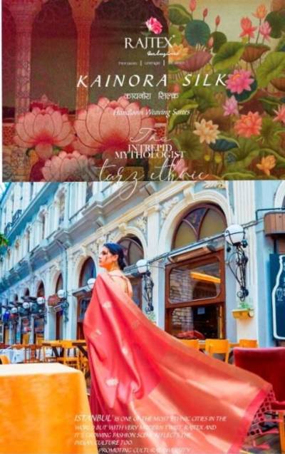 Kainora Silk By Rajtex Traditional Weaving Handloom Saree Collection